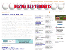 Tablet Screenshot of bostonredthoughts.com